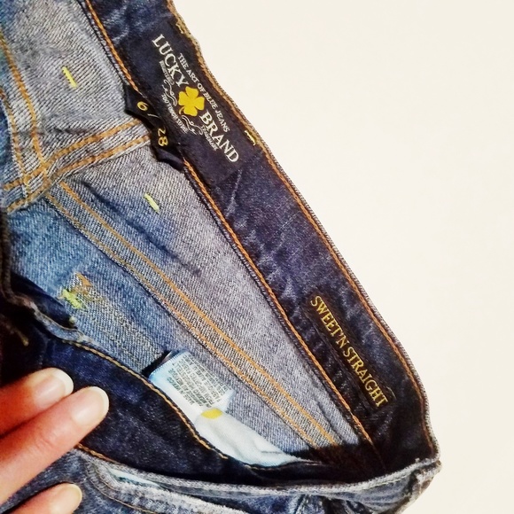 Lucky Brand Womans 6/28 Sweet'N Straight Crop - Picture 6 of 8